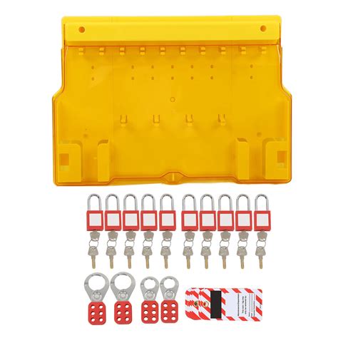 Buy Lockout Tagout Station, Loto Kits, 10 Padlock 20 Key 10 Tag 4 ...