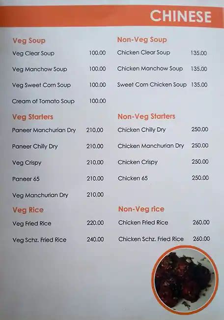 Menu at Hotel Tiranga Veg And Non Veg Restaurant, Pimpri-Chinchwad ...