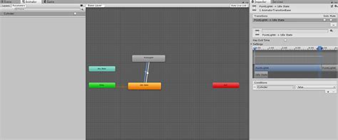 Unity Animation Trigger 2020 的图像结果