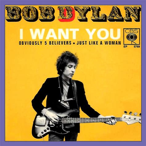 Bob Dylan - I Want You (Vinyl, 7", EP) | Discogs