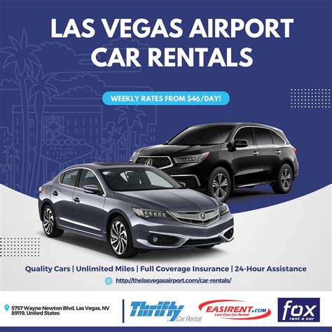 Las Vegas Airport Car Rentals | Rentals from $46/day!