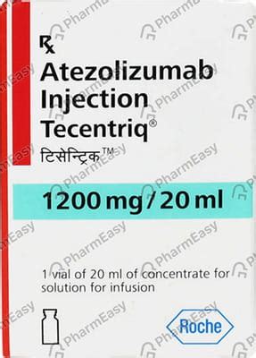 Tecentriq 60 MG/ML Solution For Infusion (20): Uses, Side Effects ...