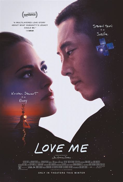 Love Me Poster: Kristen Stewart & Steven Yeun Lead Sci-Fi Romance Movie
