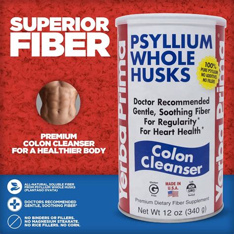 YerbaPrima Yerba Prima Psyllium Whole Husk, 1 Bottle 12 oz - India | Ubuy