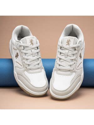 Buy Red Tape Men Colorblocked Off White & S& Lifestyle Sneakers (UK 6 ...