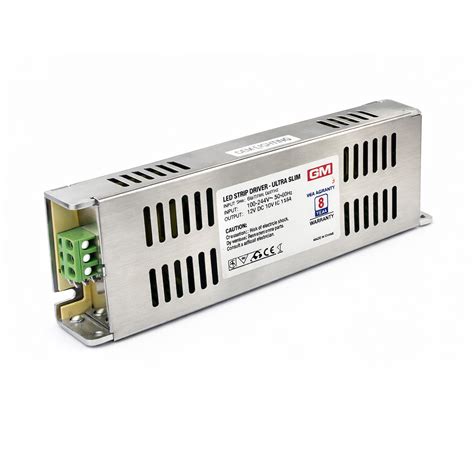GM Ultra Slim LED Strip Light Driver 15A-180W-12V – Badari Hardware