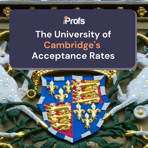 The University of Cambridge Acceptance Rates - The Profs