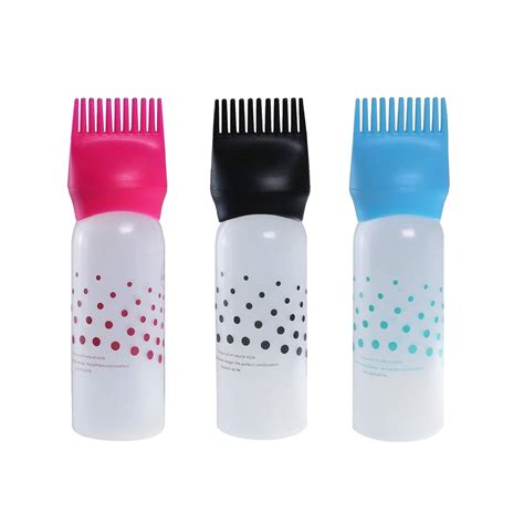 AKADO Abs Plastic Root Comb Oil Applicator Bottle With Graduated Scale ...