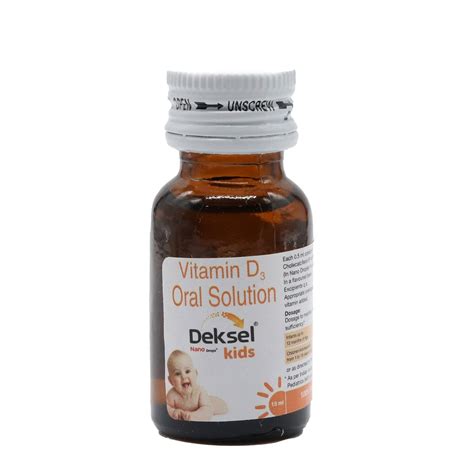 Deksel Nano Kids Drop 15 ml Price, Uses, Side Effects, Composition ...