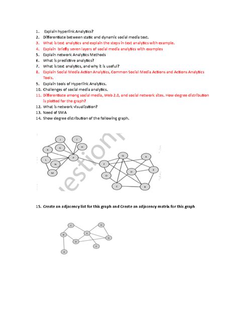 assignment that contains important questions - Explain hyperlink ...