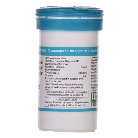 Duomate Forte Transcaps 30s Price, Uses, Side Effects, Composition ...