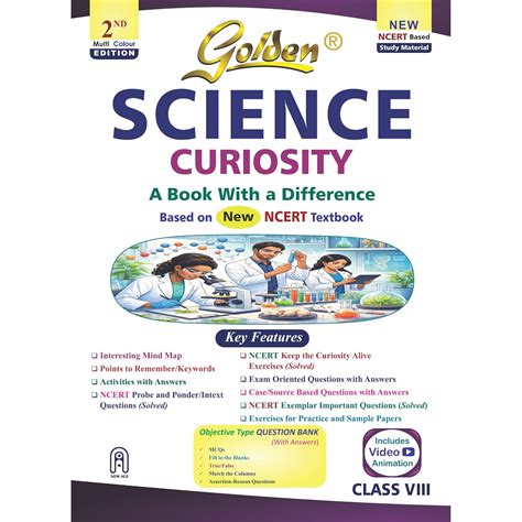 Golden Science Study Material Class 8 CBSE 2026 NEW NCERT Curiosity
