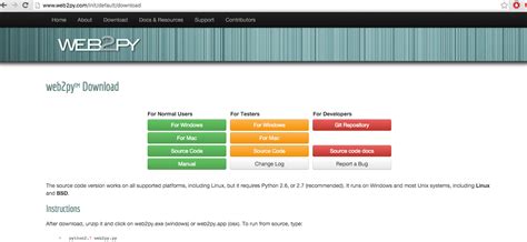 Image result for Python Web2py Example