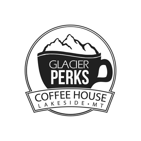 GLACIER PERKS COFFEE HOUSE logo