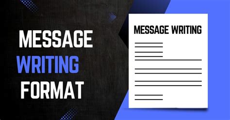 Image result for How to Write an Message Format