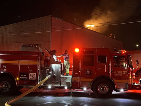PHOTOS: Salt Lake City structure fire