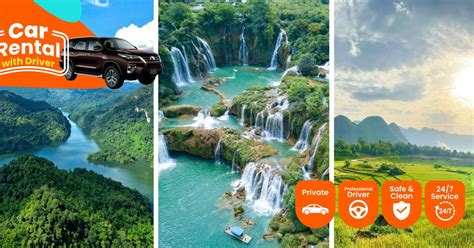 Hanoi Car Rental With Driver To Ba Be, Cao Bang or Pu Luong - Klook India