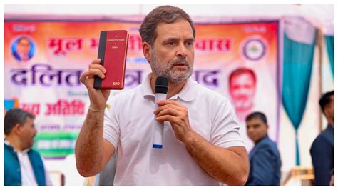 Rahul Gandhi Visits Asia’s Largest Slum Dharavi, Meets Leather Industry ...