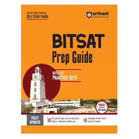BITSAT Prep Guide ( With 5 Practice Sets ) | Complete study of all the ...
