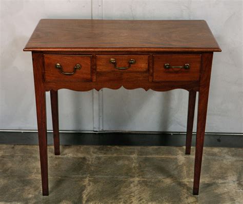 Antique George III Side Table with 3 Drawers For Sale at 1stDibs ...