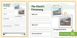 The Giant's Causeway Fact File (teacher made) - Twinkl