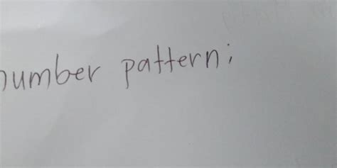 Image result for Number Pattern Math