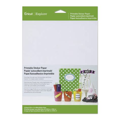 Free printable sticker paper for cricut, Download Free printable ...