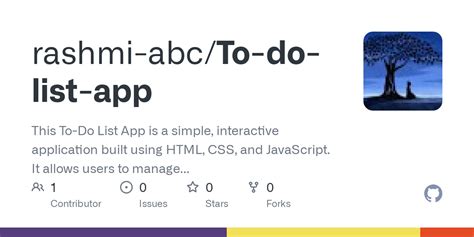 To Do List App Code 的图像结果