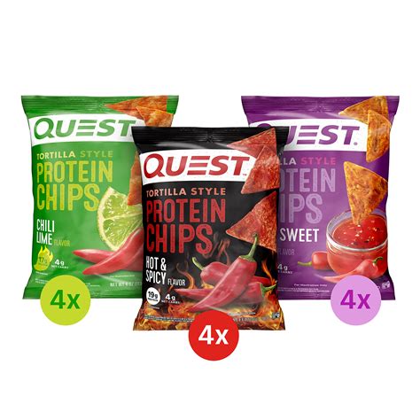 Snapklik.com : Quest Nutrition Tortilla Style Protein Chips Variety ...