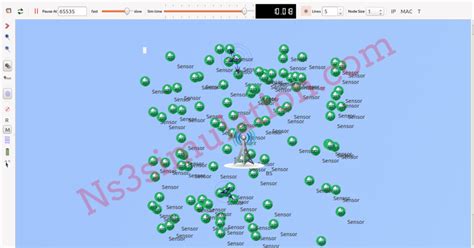 Cell Network Simulation System Java 的图像结果