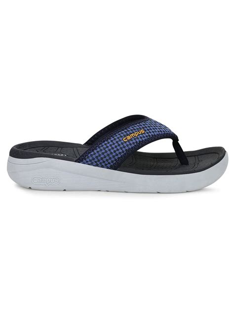 Buy Flip-Flop For Men: Sl-406-Navy-Mstd | Campus Shoes