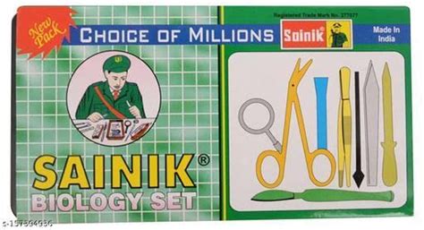 Ezeeport Dissection Box with 19 Instruments, Metallic - Biology Set ...