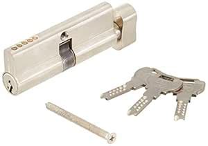 Harrison H-311A 70mm Brass Six Pin Cylinder Set (Silver) : Amazon.in ...