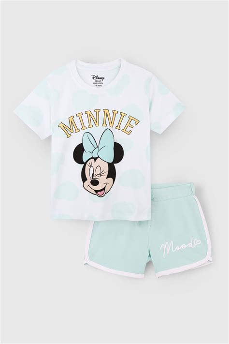 Minnie Mouse Classic Shorts Set | Summer Dresses for Girls | Nap Chief ...