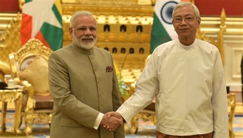 PM Modi arrives to warm welcome in Myanmar, holds talks with President ...
