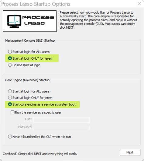 Image result for Process Lasso Startup