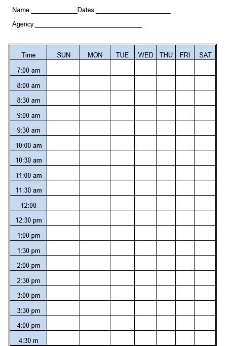 Image result for Free Printable Daily Log