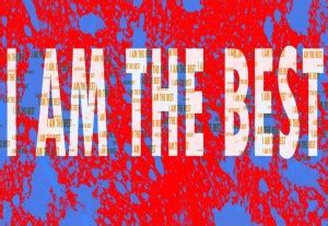 Poster I Am The Best Large Poster sl-8303 (Large Print, 36x24 Inches ...