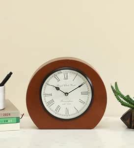 vedas Karan Silent Non Ticking Small Clock Battery Operated, Simply ...