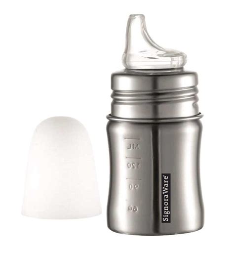 Signoraware Bubble 304 Stainless Steel Feeding Bottle (With 1 Extra ...