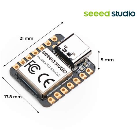 Seeeduino XIAO SAMD21 – Compact Arduino-Compatible Board – Robocraze