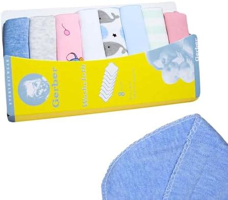 Buy THE LITTLE LOOKERS 8-Piece Hosiery Soft Cotton Newborn Face Towels ...