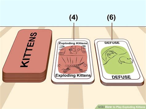 How to Play Exploding Kittens Card Game 的图像结果
