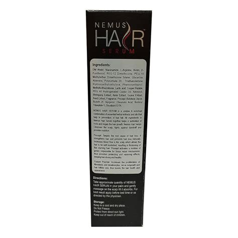 Nemus Hair Serum 90 ml Price, Uses, Side Effects, Composition - Apollo ...