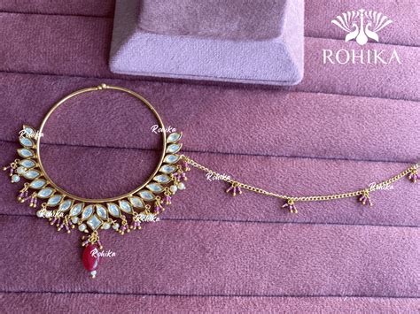 Neer kundan nath (001) - Red – Rohika Store