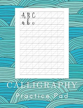 Calligraphy Practice Pad: calligraphy training book - 160 sheet pad ...