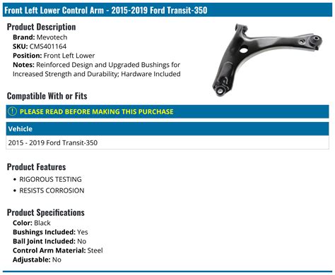 Image result for O Transit Control Arm Bolt