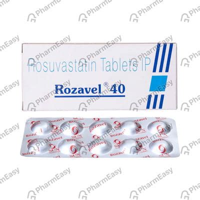 Rozavel 40 MG Tablet (10): Uses, Side Effects, Price & Dosage | PharmEasy