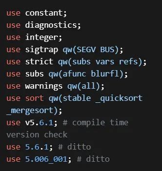 Image result for Perl Code Example