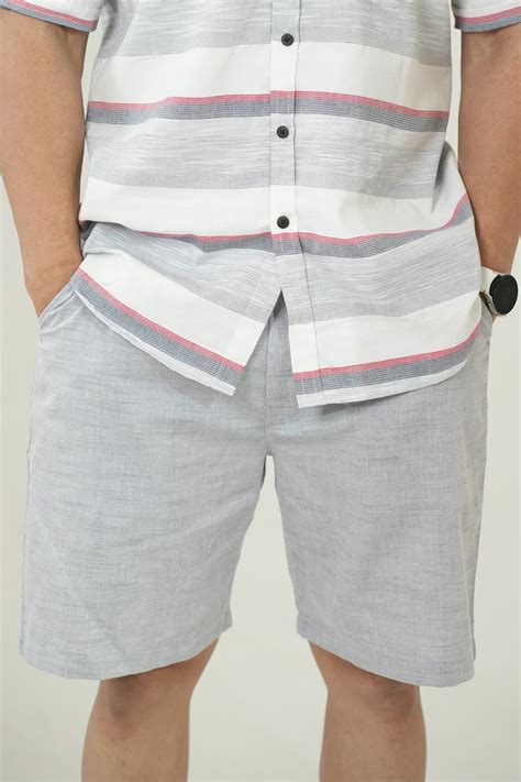 Plain Blue color shorts in cotton fabric , Only shorts Part of Coord S ...